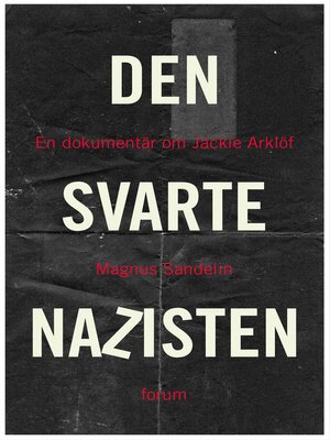 cover image of Den svarte nazisten